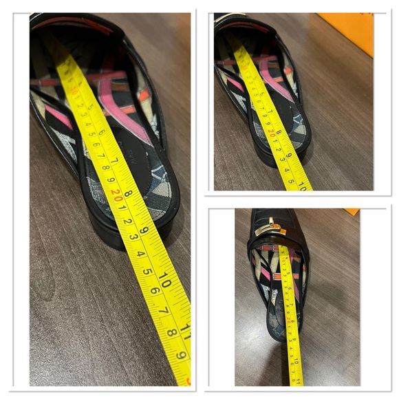 Authentic Hermes OZ Mules in Size 37 Black with Gold Hardware - Picture 16 of 16